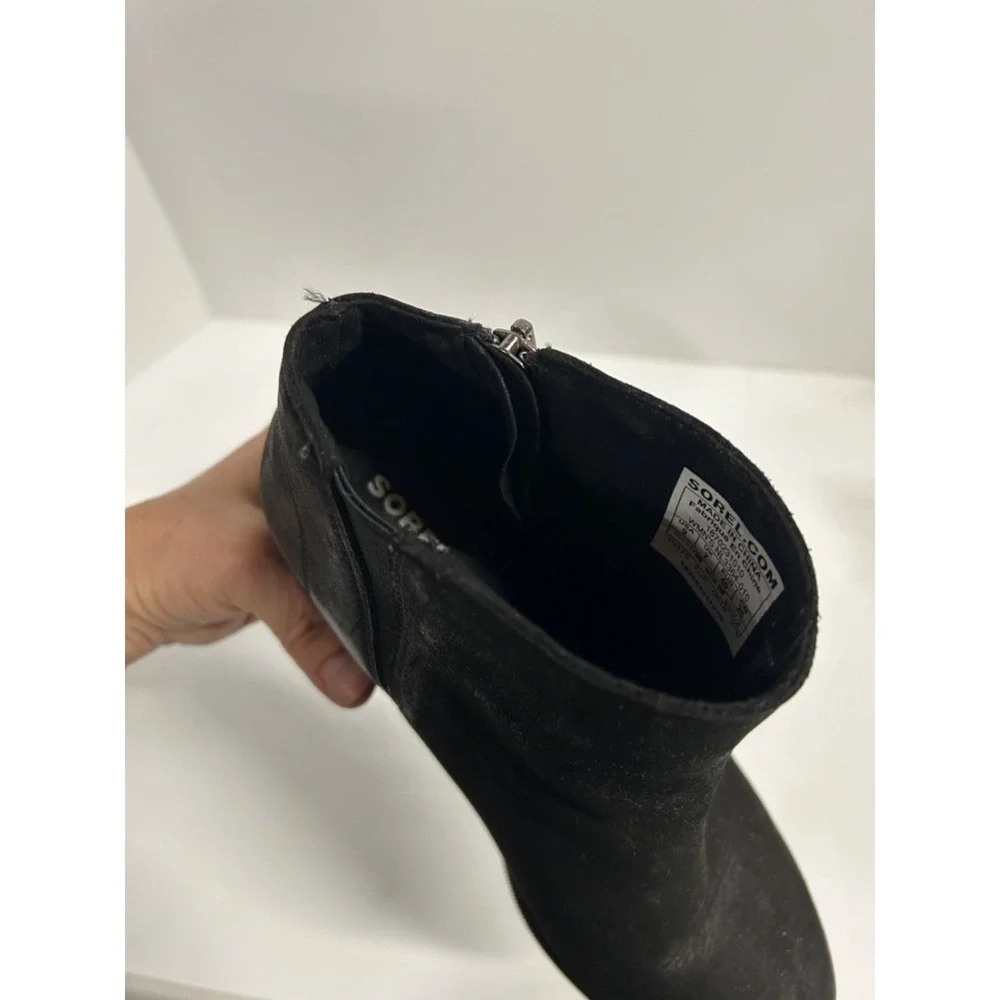 Women's SOREL Chelsea Wedge Water Proof Boots Ladies Sz 9‎ M